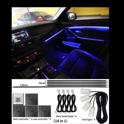 RGB-LED-Innenbeleuchtungsset für Autos