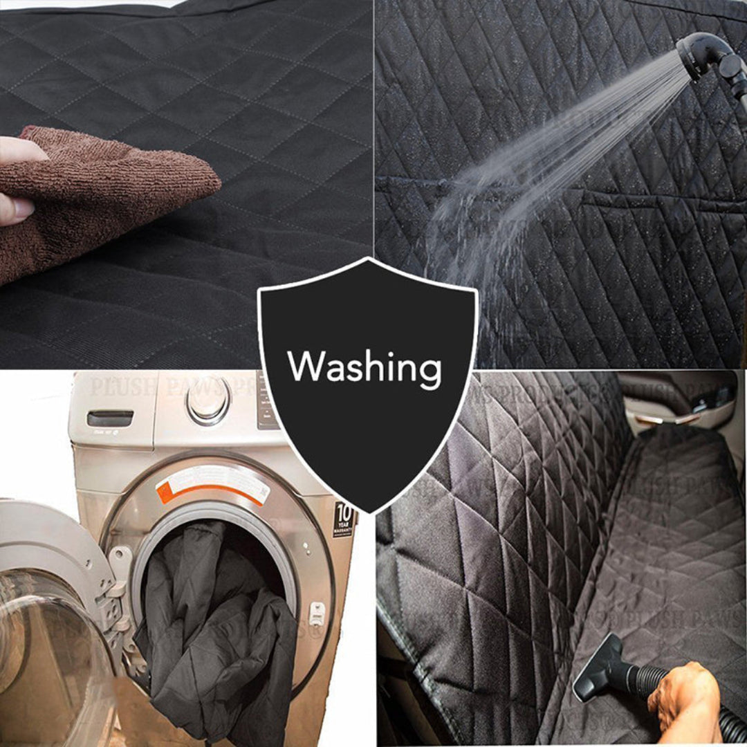 Hundeabdeckung für den Rücksitz mit Hängematten-Design 