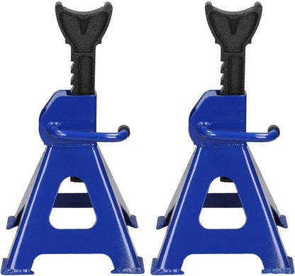 2x 3 Tonnen Unterstellböcke aus Stahl (verstellbar)