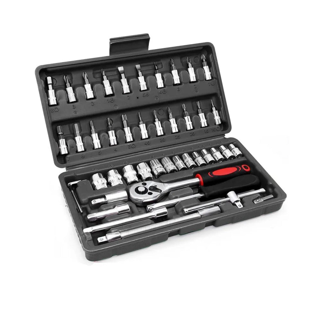 46-teiliges Autoreparaturwerkzeugset